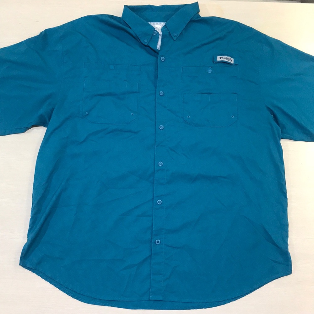 Columbia PFG fishing shirt men’s sz XL Omni-shade.